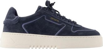 Axel Arigato Orbit Borduur Sneakers - Heren - Sneakers - Blauw - 42 EU - Leer - Schoenen