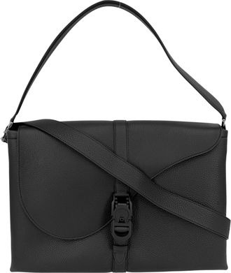 Dior Black Leather Shoulder Bag (Pre-Owned)