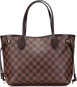 Louis Vuitton Pre-owned Womens Neverfull Tote Bag - Brown Textile - One Size