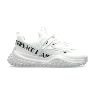 Versace Jeans Couture Sneakers, male, White, Size: 12 US Sneakers with Printed Logo