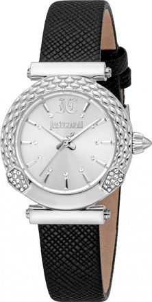 Just Cavalli Womens JC1L332L0315 Ladies Animalier Mistero Snake Watch - Silver - One Size