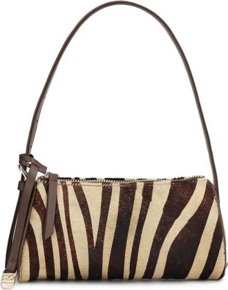 Kazar Kleine Schoudertas - Dames - Schoudertassen - Bruin - ONE Size - Leer - Tassen