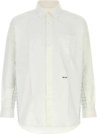 A.P.C. Oxford Shirt - Heren - Casual Overhemden - Wit - M - Katoen - Overhemden