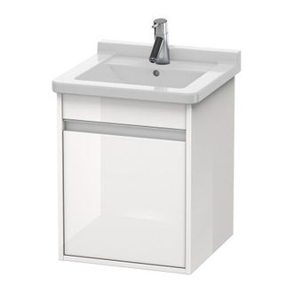 Duravit Mueble Bajo Lavabo Ketho 445x440x550mm Apertura A La Izquierda Blanco Brillante