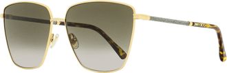 Jimmy Choo London Lavi Sunglasses - Gold