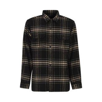 Polo Ralph Lauren Heren, Overhemden, Zwart, Maat: XL Flanel