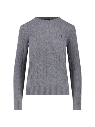 Polo Ralph Lauren Logo Braided Sweater