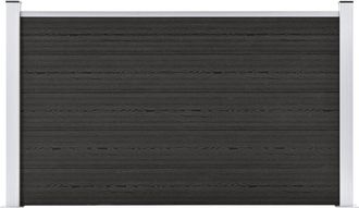 vidaXL Valla De Jard&iacute;n De Wpc Gris 180x105 Cm Vidaxl