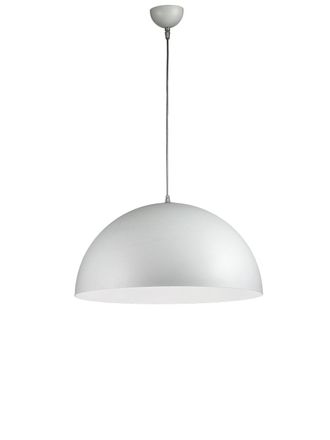 Rossini Illuminazione Ofu Sospensione Semisfera In Metallo Bianco E27 Ip20 - Lampadario A Sospensione Moderno Per Interni Dal Design Minimalista Rossini Group
