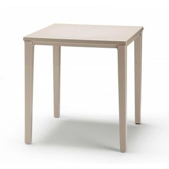 Scab Scab - Tavolo Timo 80x80 cm tortora