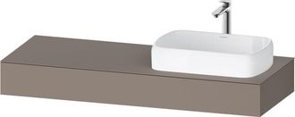 Duravit Duravit - Consola Qatego, 1400x550x170mm, Con Recorte A La Derecha
