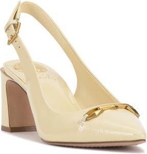 Vince Camuto Hamden Pointed Toe Slingback Pump in Butter at Nordstrom Rack, Size 5.5