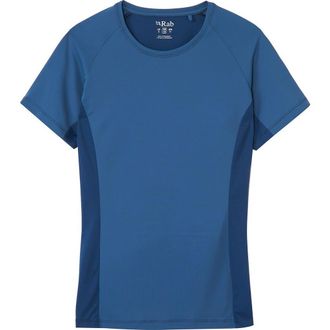 RAB Trail T-Shirt - Womens in Orion Blue/tempest Blue at Nordstrom, Size Medium