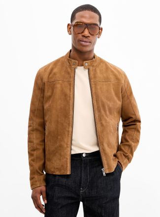 Sly & Co Mens Nolan genuine suede jacket
