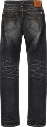 Versace Medusa Biggie Jeans - Black