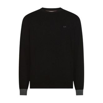 Sun 68 Jersey de cuello redondo - Knitwear - Hombre - Negro - 2XL