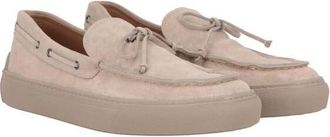Tod's Mens Light Beige Loafer, Size 5.5