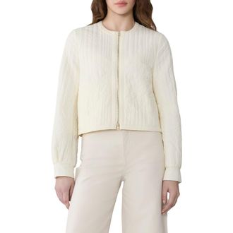 Soia & Kyo Reita Quilted Jacket in Sidewalk Chalk at Nordstrom, Size X-Large