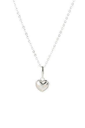 Classicharms Dainty Sterling Silver Heart Pendant Necklace at Nordstrom