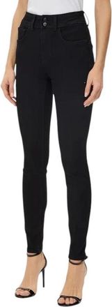 Guess Block Shape Up Broek - Dames - Skinny Jeans - Zwart - W27 - Katoen - Jeans