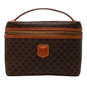 Celine Pre-owned Celine Macadam Coated Canvas Vanity Bag Ladies HHK30TXGMD0F4CO3
