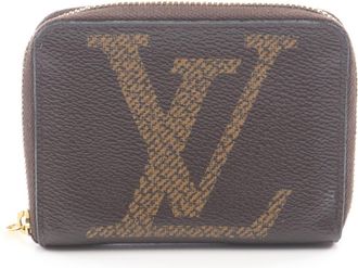Louis Vuitton Brown Pvc Coin Purse/Coin Case (Pre-Owned)