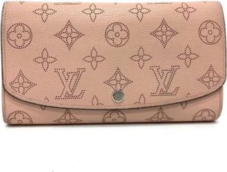 Louis Vuitton Pre-owned Wallets, female, Pink, Size: ONE SIZE Pre-owned Leather Wallet