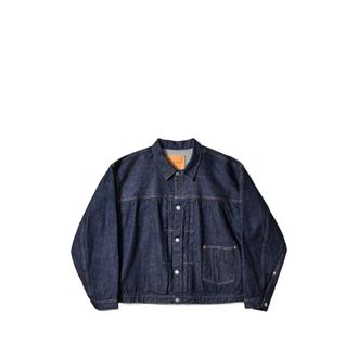 Kaptain Sunshine Denim Tracker 1P Buttoned Cotton Jacket