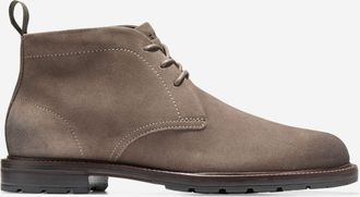 Cole Haan Mens Roundhill Grand Waterproof Chukka Boots - Brown Size 10.5