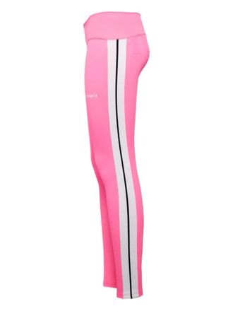 Palm Angels 2024 Side Stripe Leggings - Pink