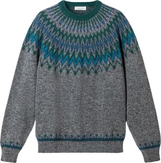 Roberto Collina Round-neck Truien - Heren - Ronde hals truien - Grijs - M - Truien & Vesten