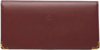 Cartier Pre-owned Must Long wallet (bi-fold) - - Pre-owned - Donna - Rosso - ONE SIZE