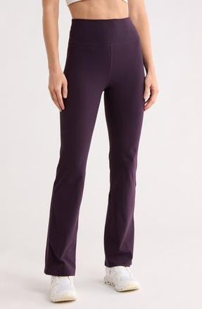 Zella Perform High Waist Flare Leggings in Purple Nebula at Nordstrom Rack, Size X-Small