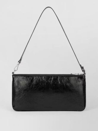 Courr&egrave;ges clutch bag nylon blend silk wrist strap