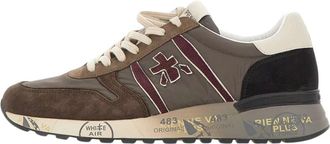 Premiata Lander 8657 - Heren - Sneakers - Bruin - 41 EU - Leer - Schoenen