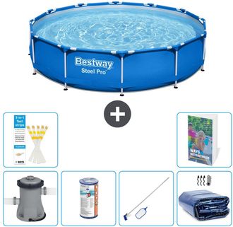 Bestway Piscina Bestway Steel Pro Redonda - 366x76 Cm - 7-piezas S194
