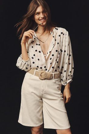 Bishop + Young Polka Dot Blouse