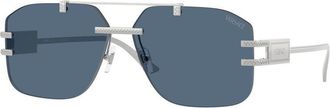 Versace VE2275 100080 Silver/Blue