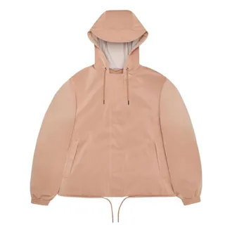 Rains Rain Jackets, female, Pink, Size: XS String W Jacket in Salmon
