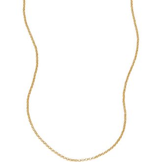 Made by Mary Rolo Chain Necklace in Gold Filled at Nordstrom, Size 18