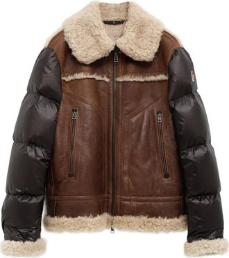 Moncler Piumino Argens - Marrone