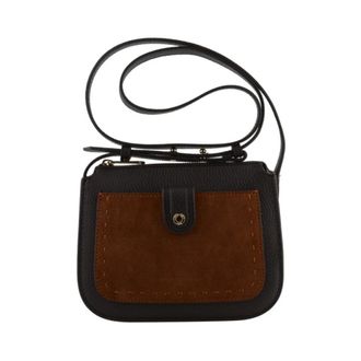 Pourchet Dames, Tassen, Bruin, Maat: ONE Size Leer