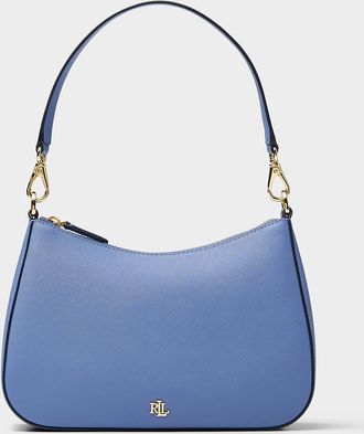 Lauren Ralph Lauren Womens Danni textured leather crossbody bag