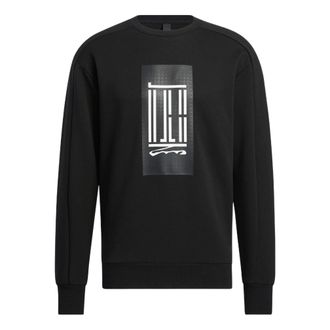 adidas Wuji Series Sportswear Fashion Crew Neck Pullover Black HN8968