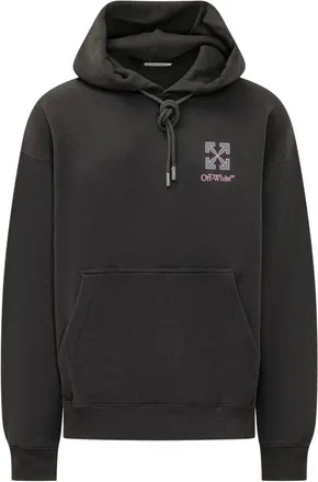Off-white Hoodies & sweatvesten, Heren, Zwart, M, Katoen, Sweatshirts