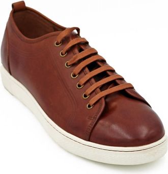 Florsheim Mens Forward Lo Lace Up Shoe In Saddle Tan
