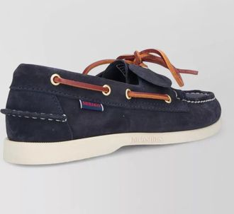 Sebago boat shoes suede moccasins slip on