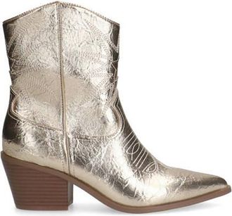 Sacha cowboylaarzen goud metallic