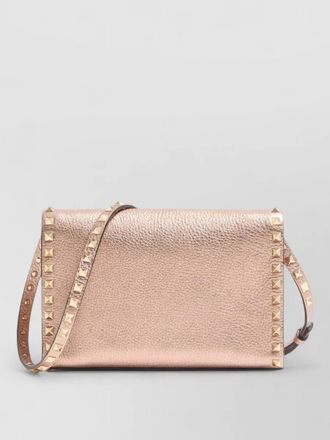 Valentino leather rockstud shoulder bag