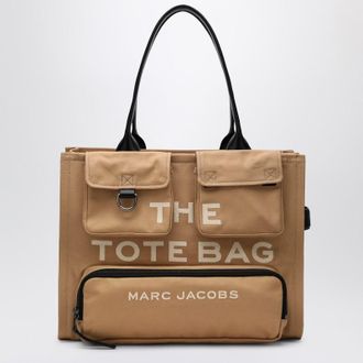 Marc Jacobs The Cargo Canvas Large Tote Bag In Camel
